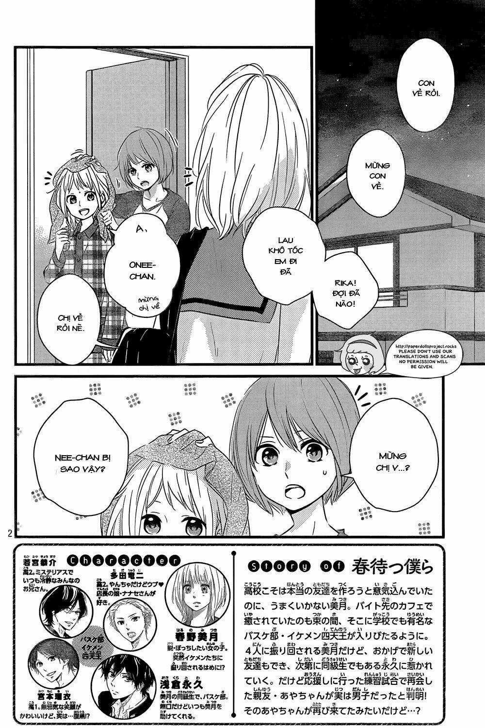 Haru Matsu Bokura Chapter 9 trang 2