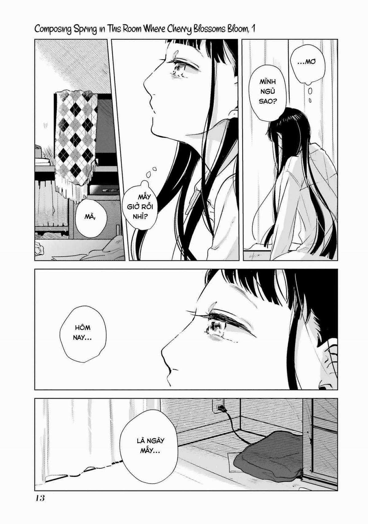 Haru Tsuzuru, Sakura Saku Kono Heya De Chapter 1 trang 14