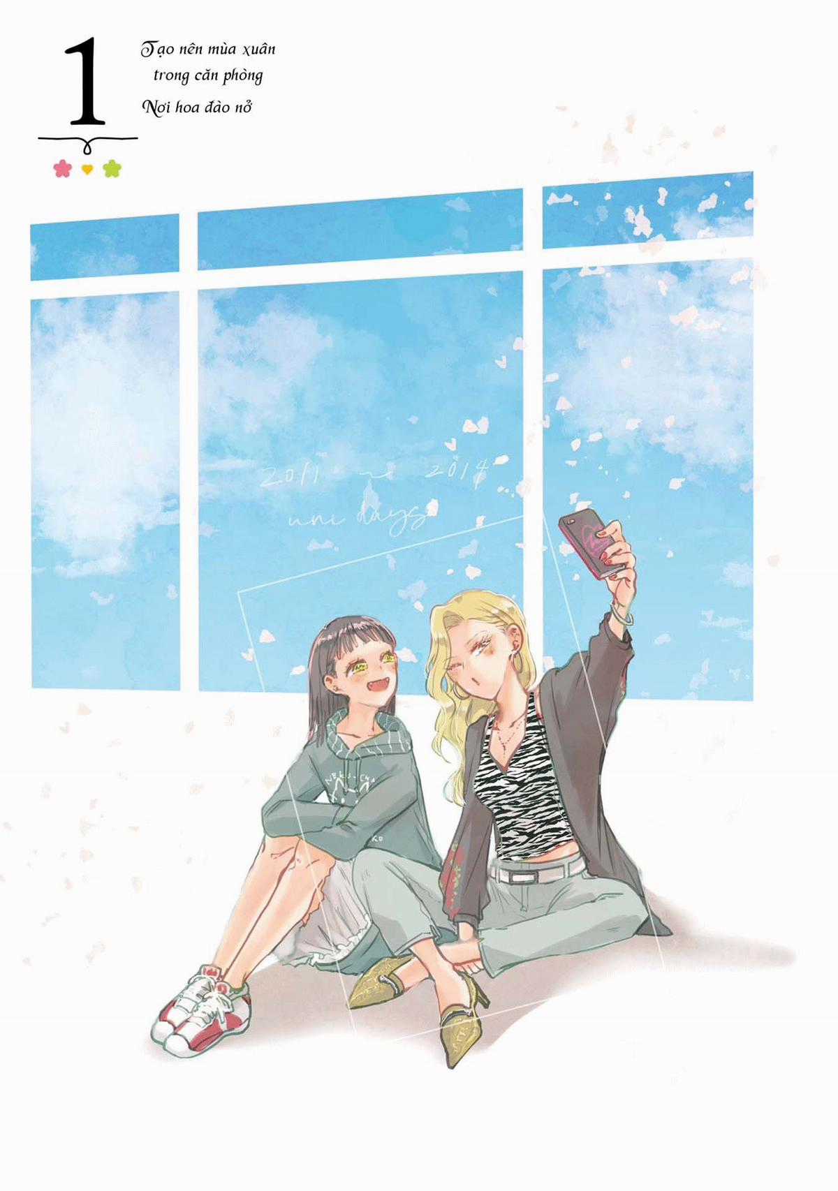 Haru Tsuzuru, Sakura Saku Kono Heya De Chapter 1 trang 2