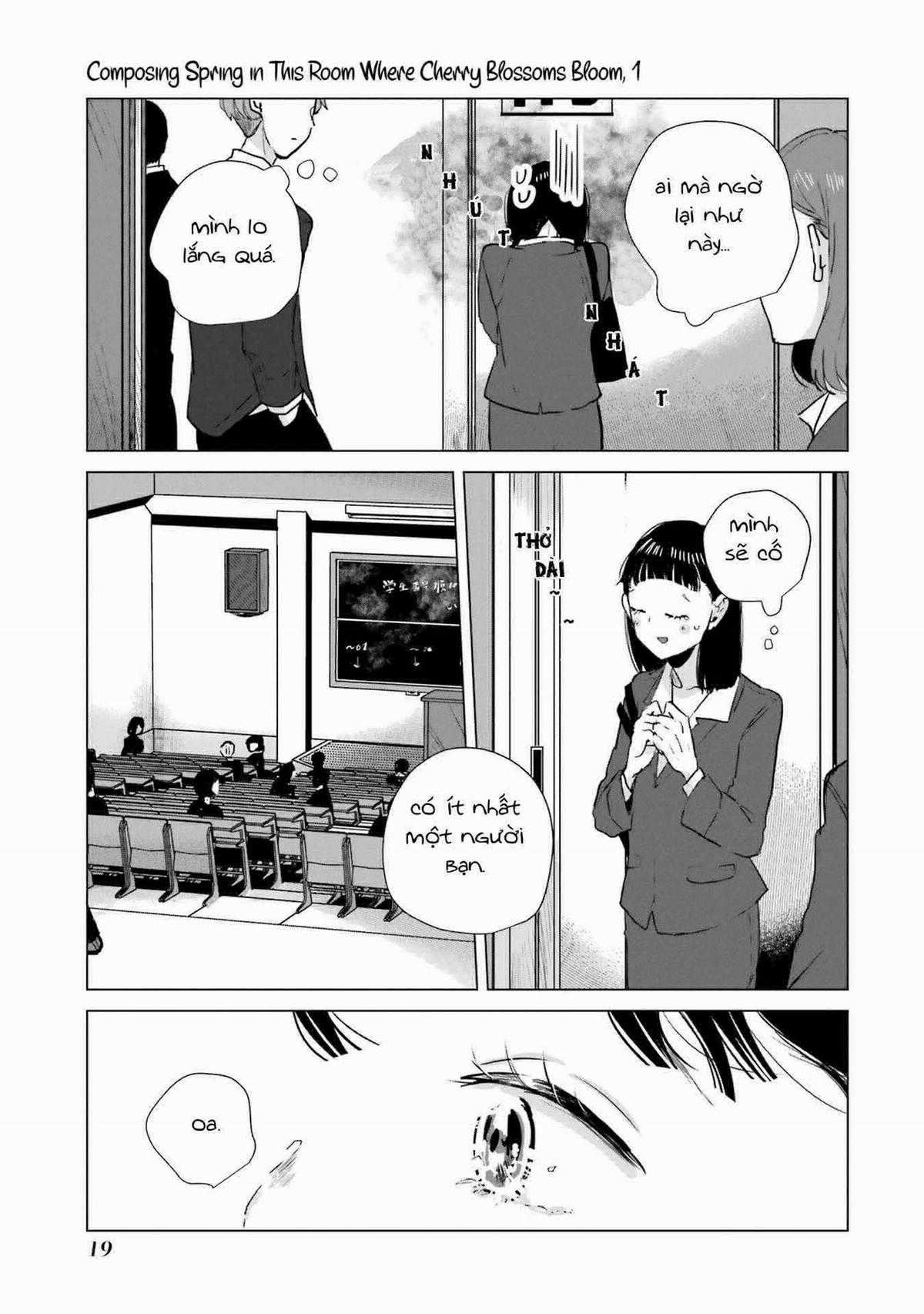 Haru Tsuzuru, Sakura Saku Kono Heya De Chapter 1 trang 20