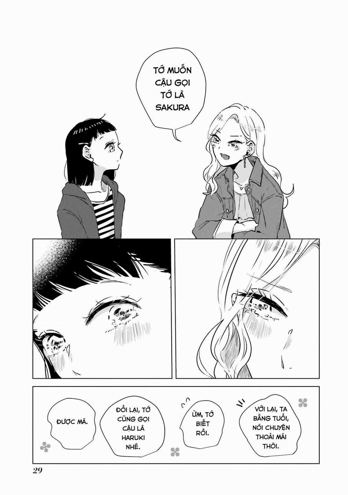 Haru Tsuzuru, Sakura Saku Kono Heya De Chapter 1 trang 30