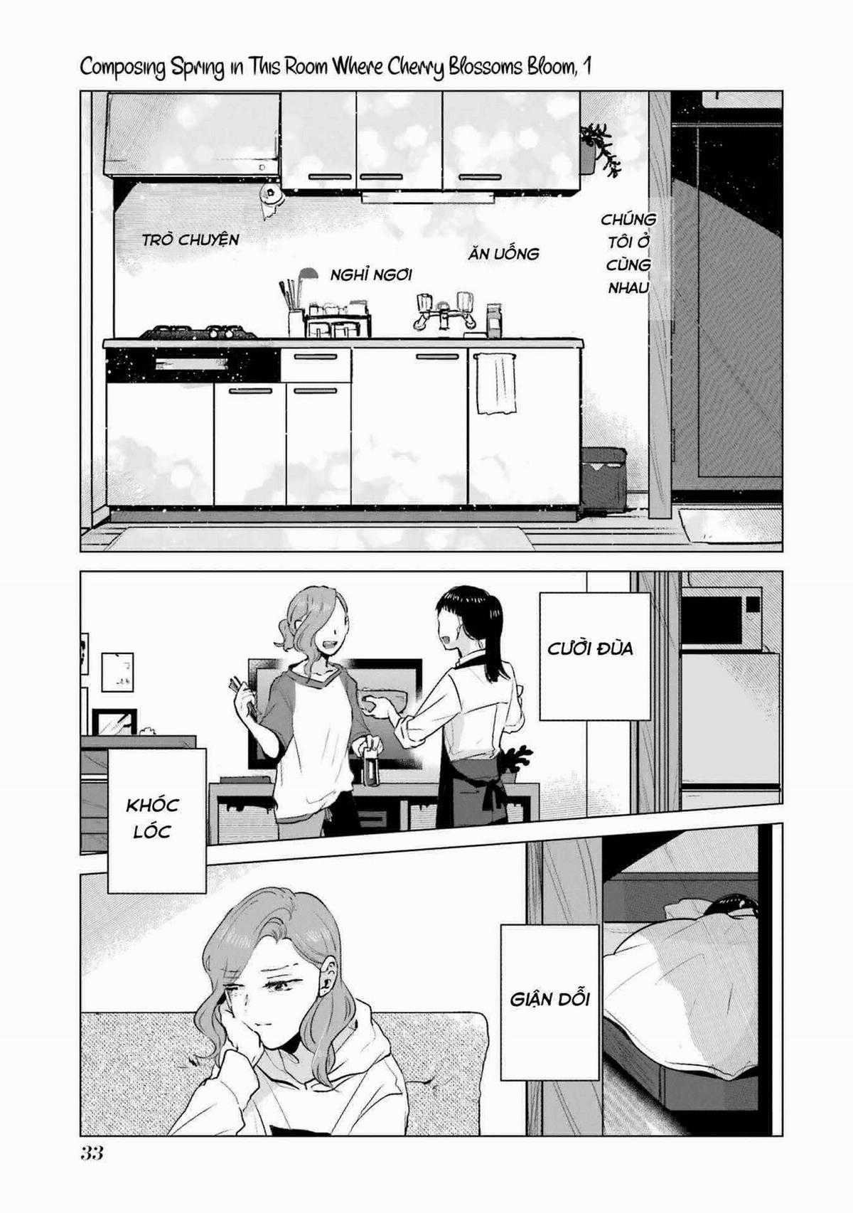 Haru Tsuzuru, Sakura Saku Kono Heya De Chapter 1 trang 34