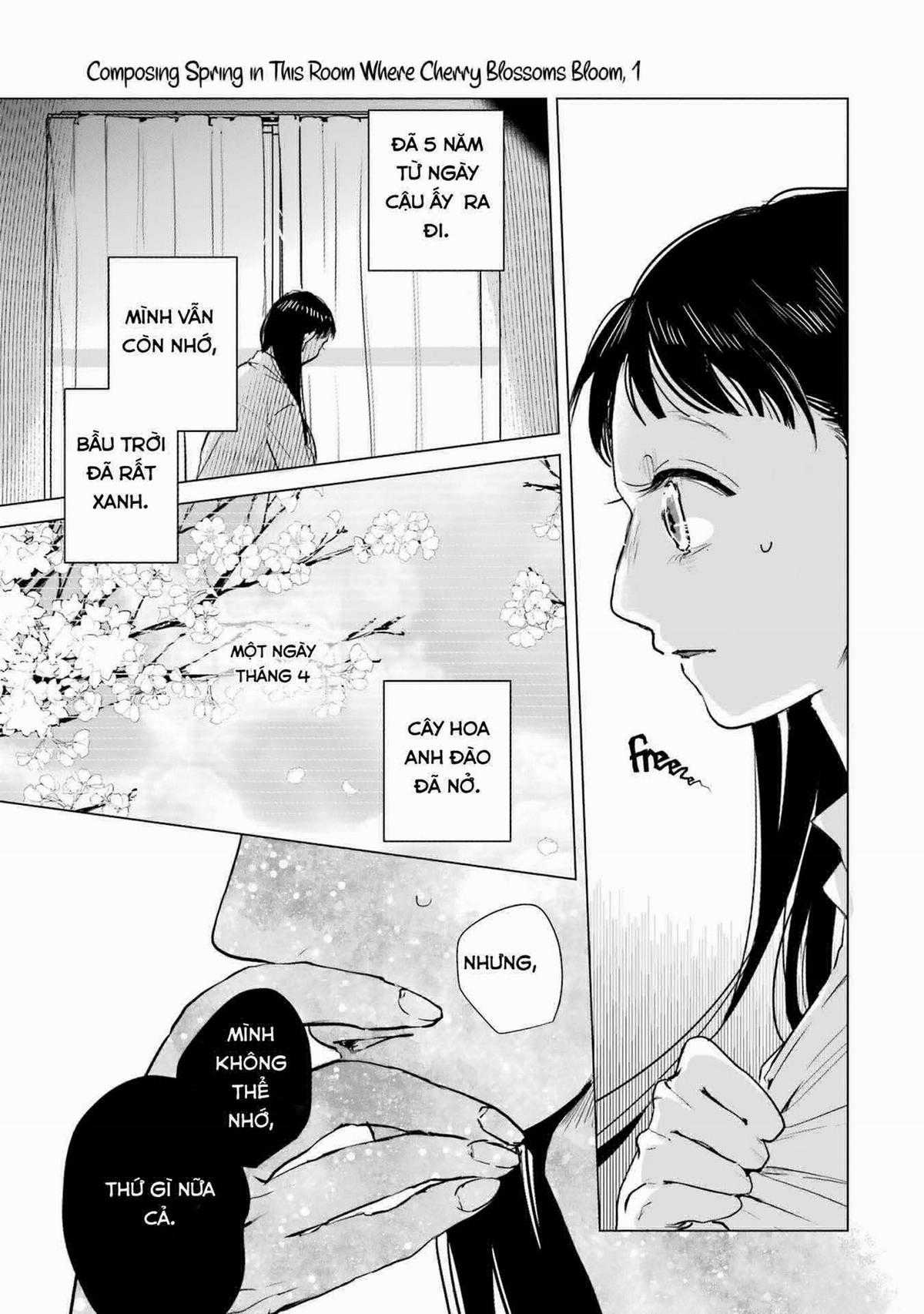 Haru Tsuzuru, Sakura Saku Kono Heya De Chapter 1 trang 40