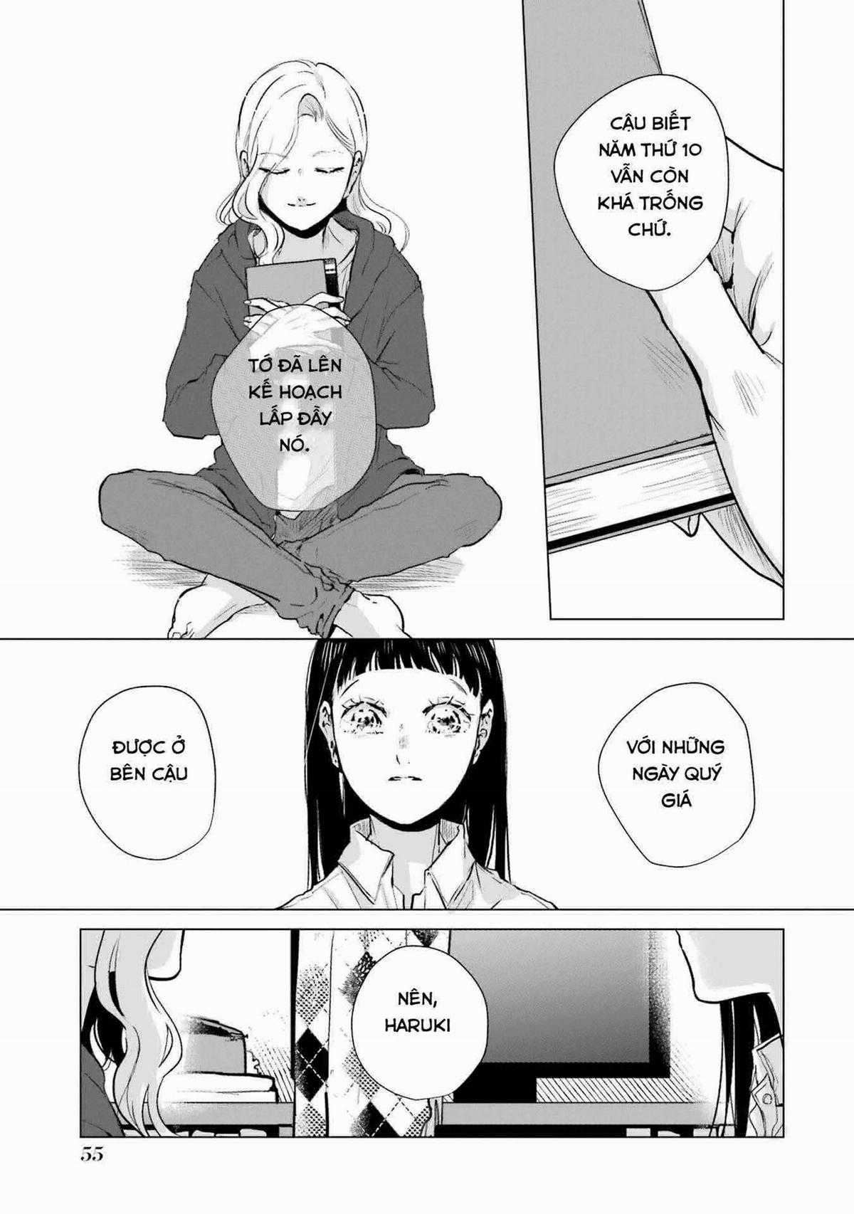 Haru Tsuzuru, Sakura Saku Kono Heya De Chapter 1 trang 56