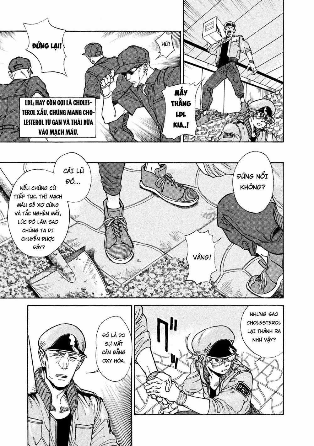 Hataraku Saibou Black Chapter 1.1 trang 11