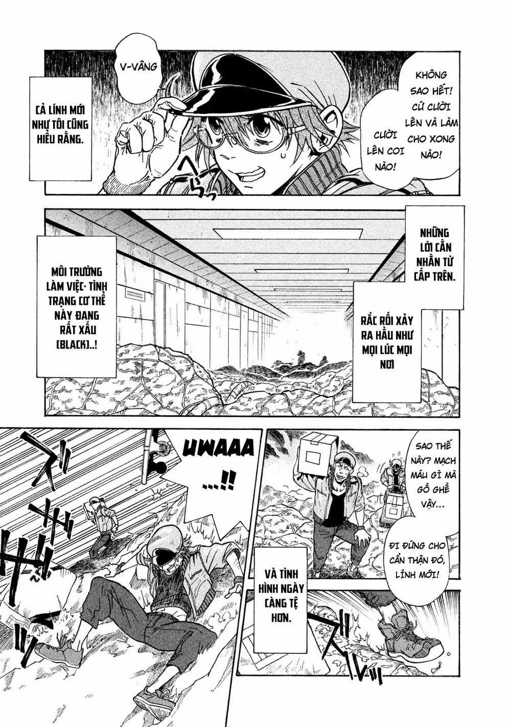 Hataraku Saibou Black Chapter 1.1 trang 9
