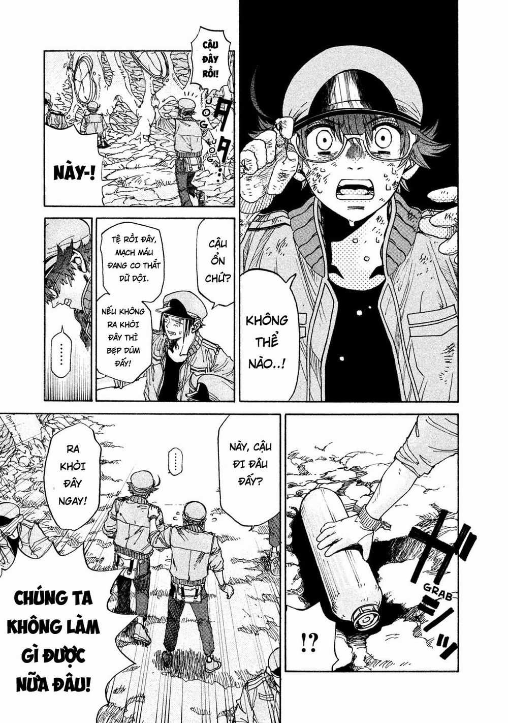 Hataraku Saibou Black Chapter 3 trang 15