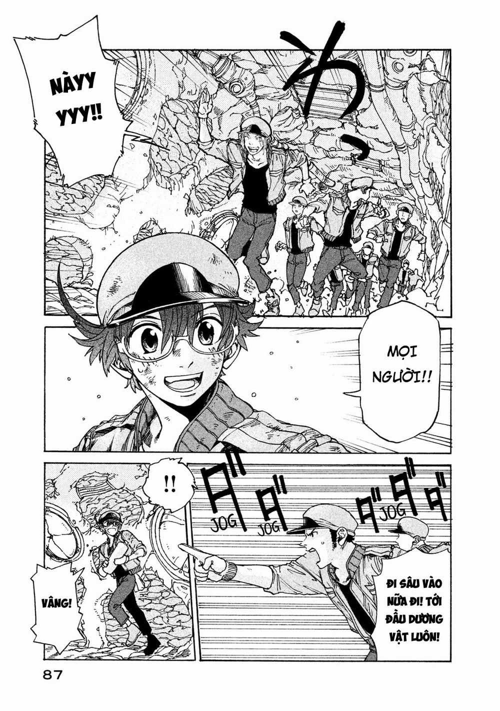 Hataraku Saibou Black Chapter 3 trang 19