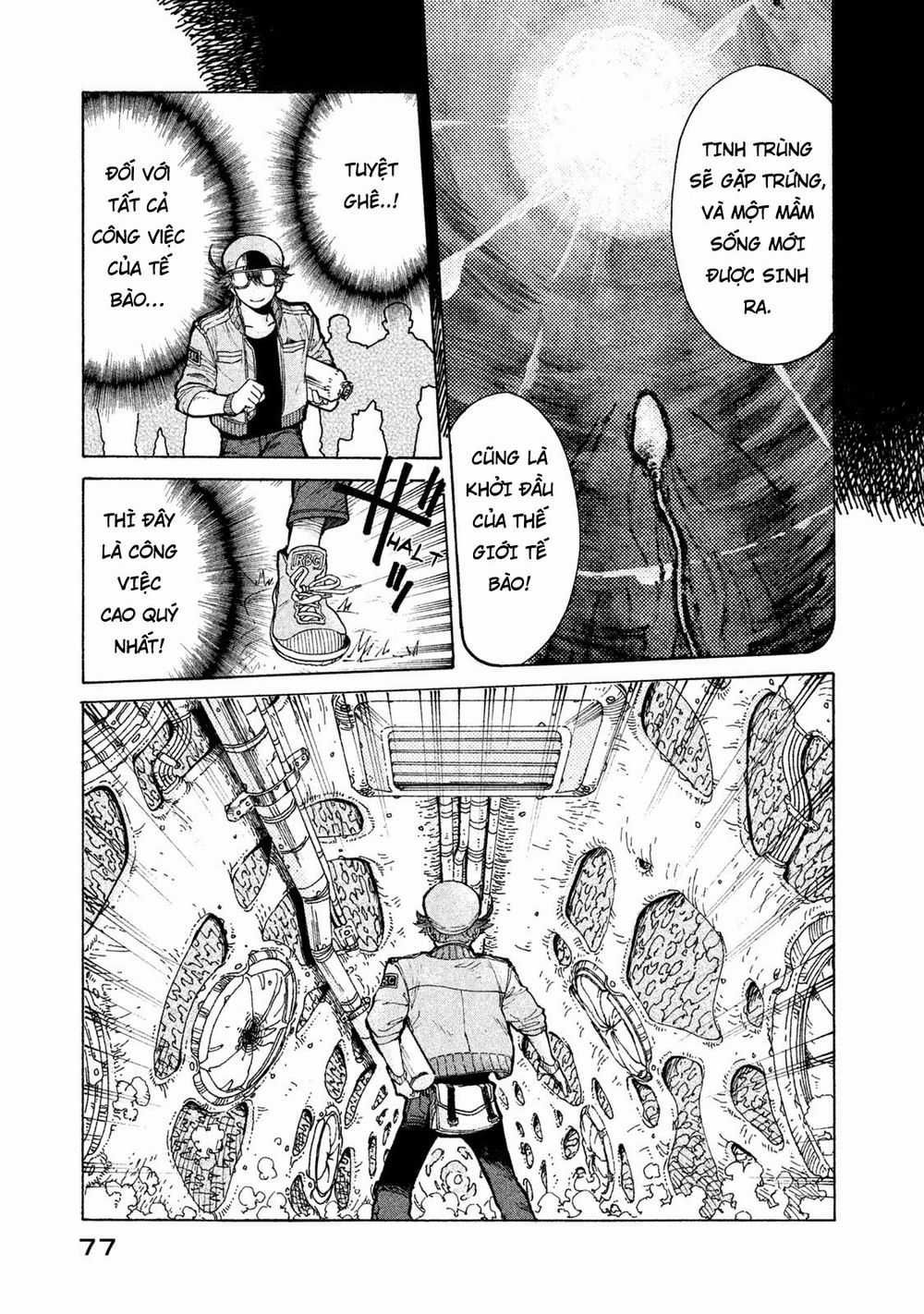 Hataraku Saibou Black Chapter 3 trang 9