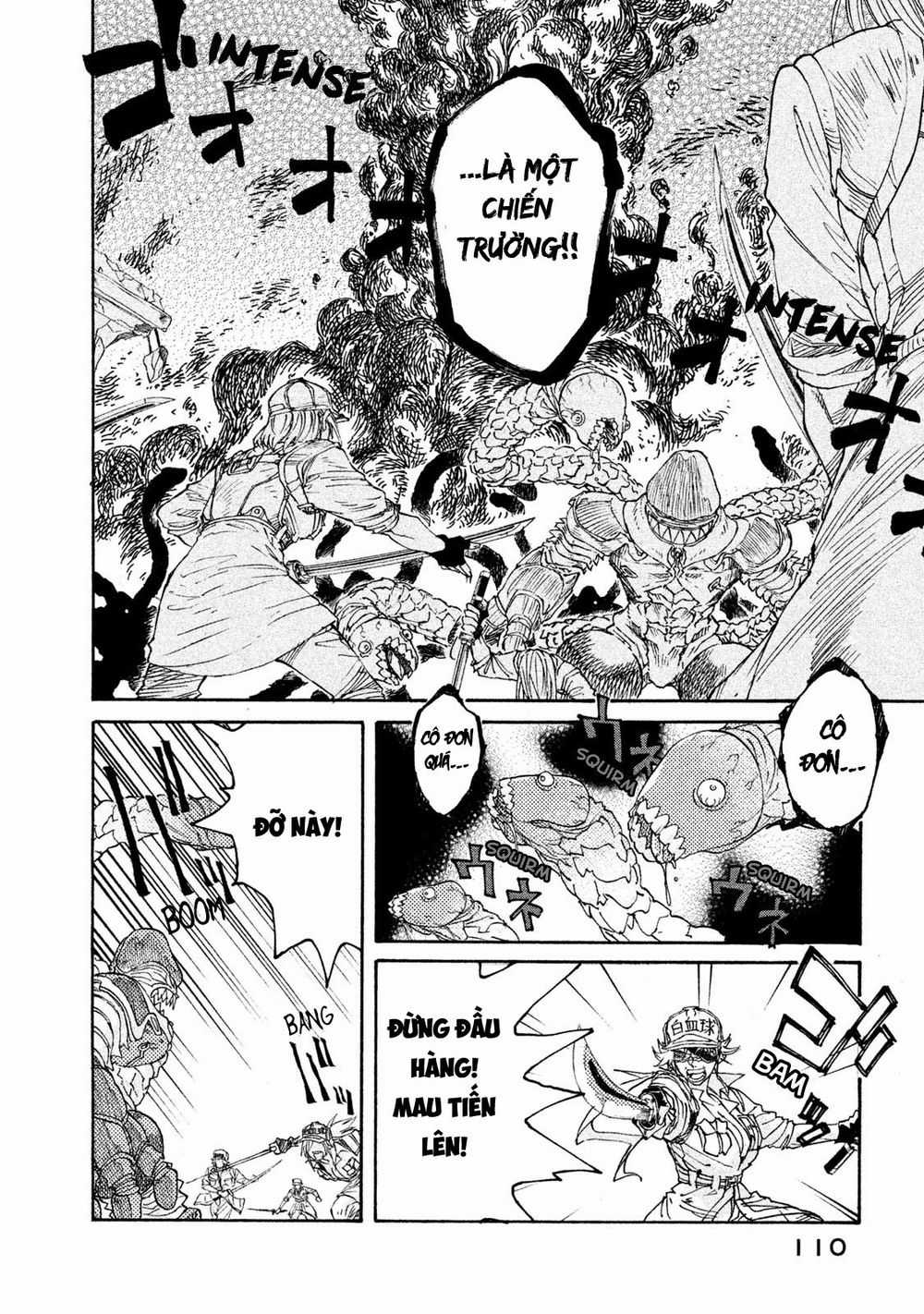 Hataraku Saibou Black Chapter 4 trang 13