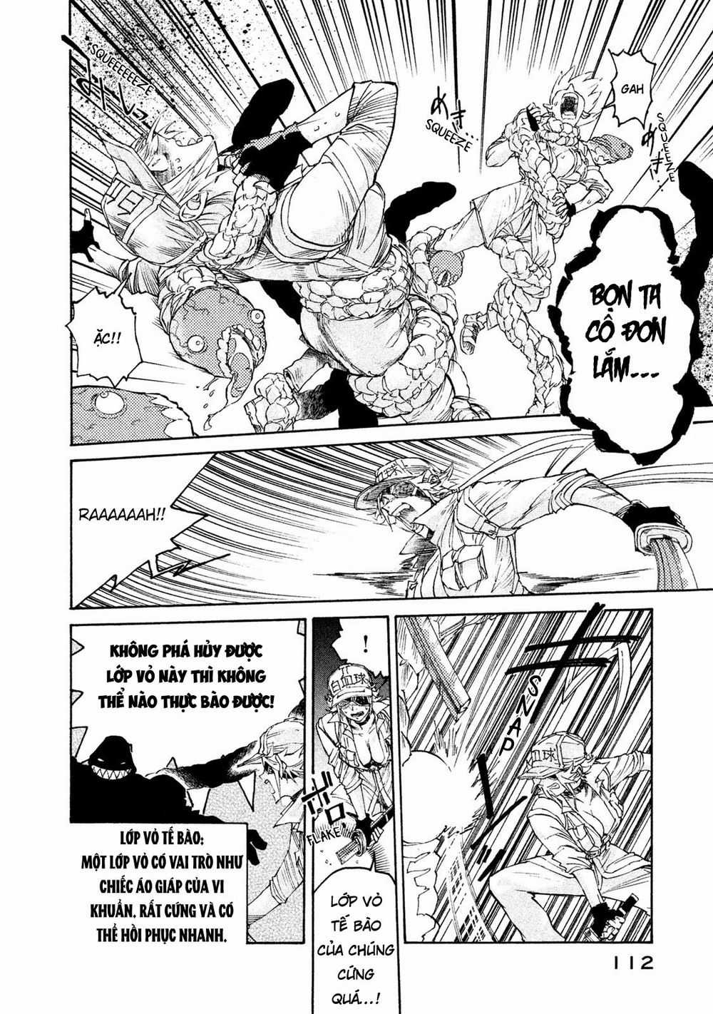 Hataraku Saibou Black Chapter 4 trang 15