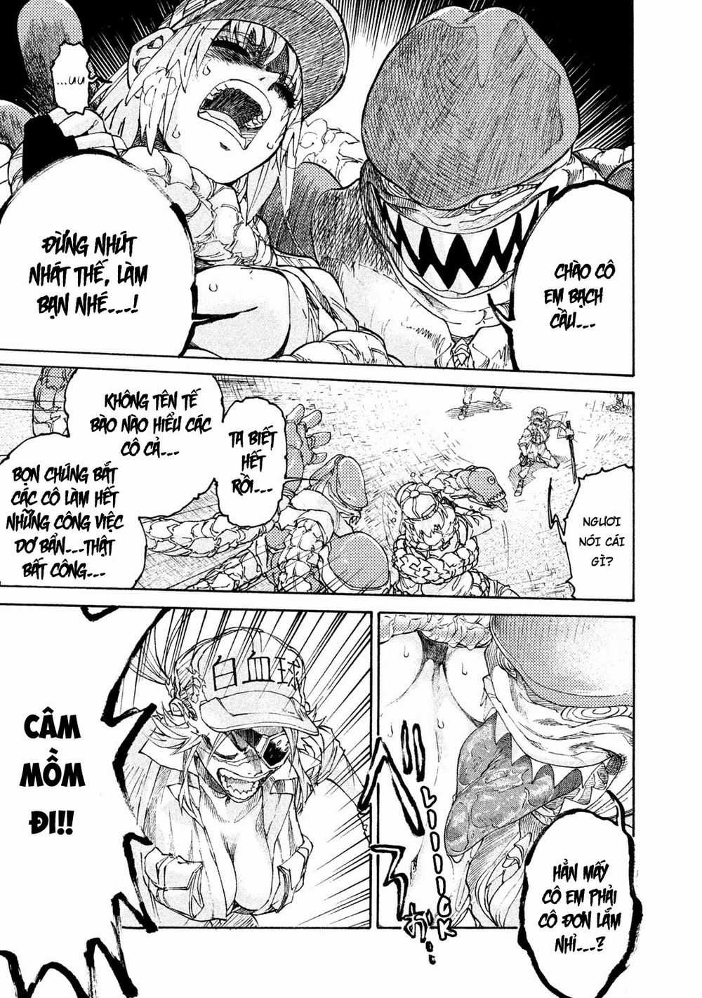 Hataraku Saibou Black Chapter 4 trang 16