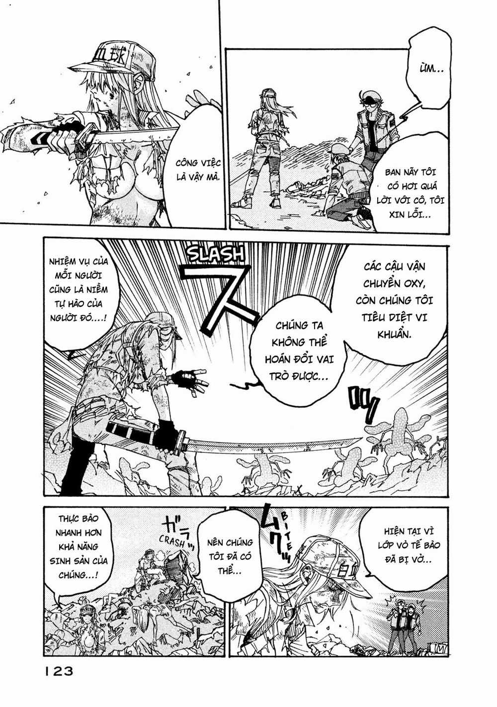 Hataraku Saibou Black Chapter 4 trang 25