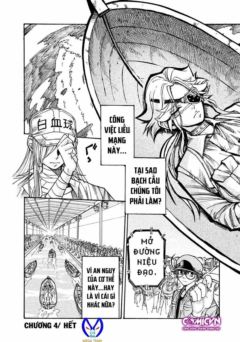 Hataraku Saibou Black Chapter 4 trang 28