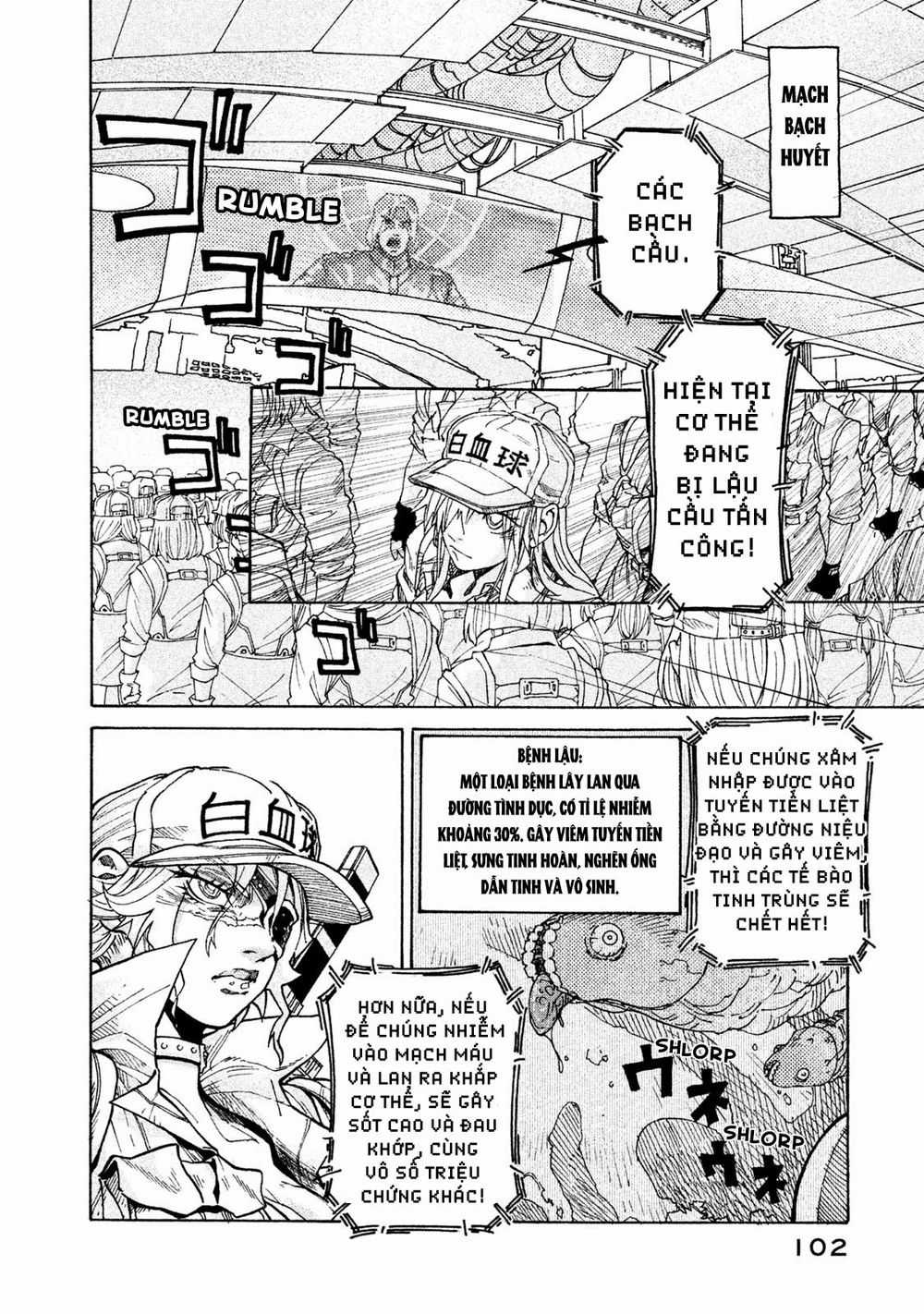 Hataraku Saibou Black Chapter 4 trang 5