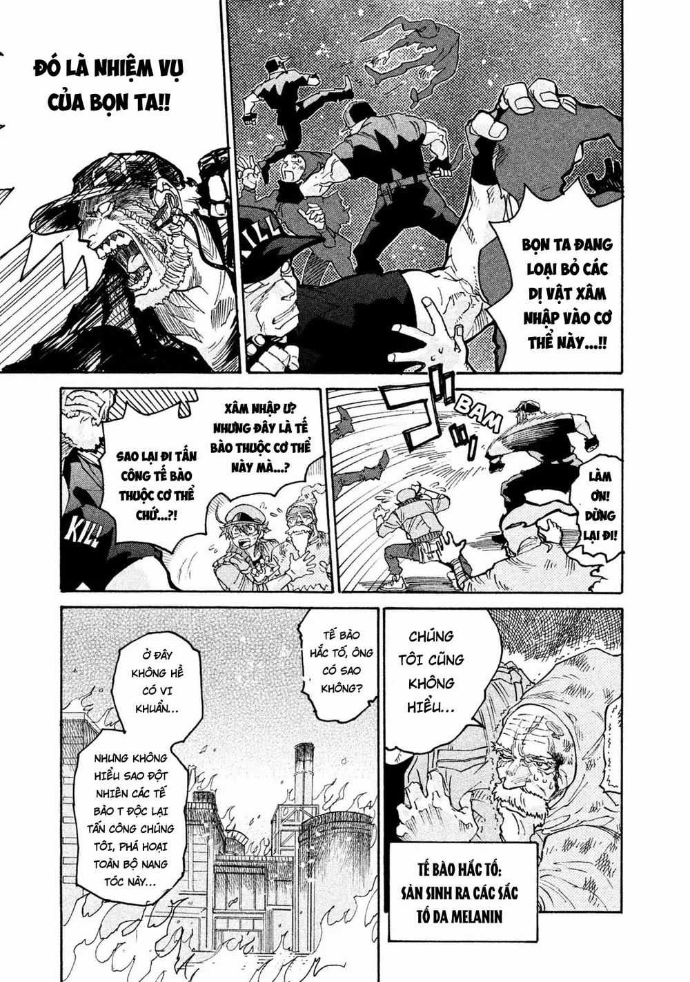 Hataraku Saibou Black Chapter 5 trang 10