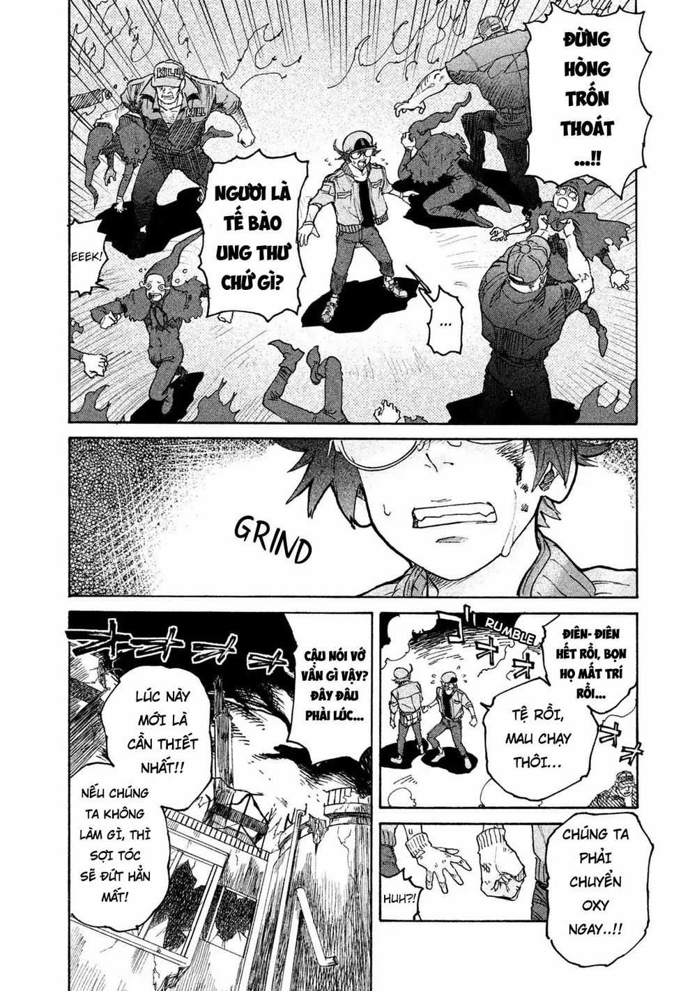 Hataraku Saibou Black Chapter 5 trang 14