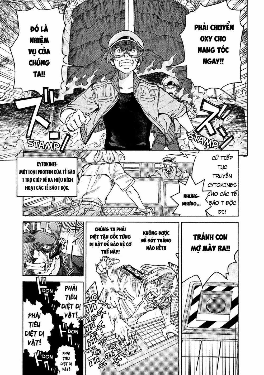 Hataraku Saibou Black Chapter 5 trang 15