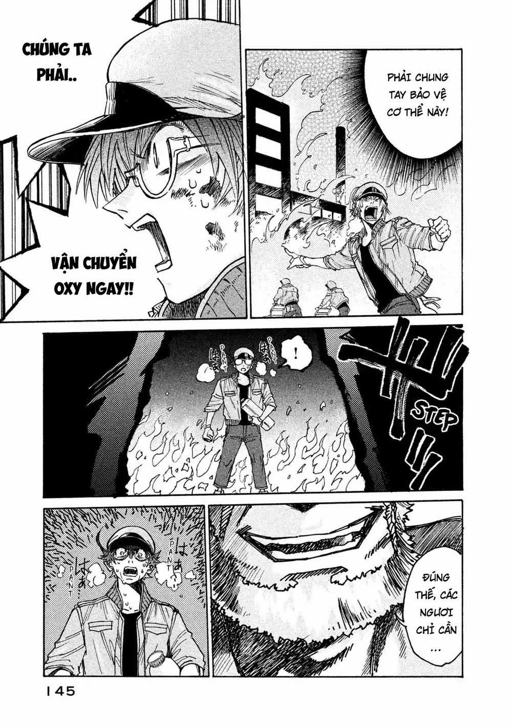 Hataraku Saibou Black Chapter 5 trang 17