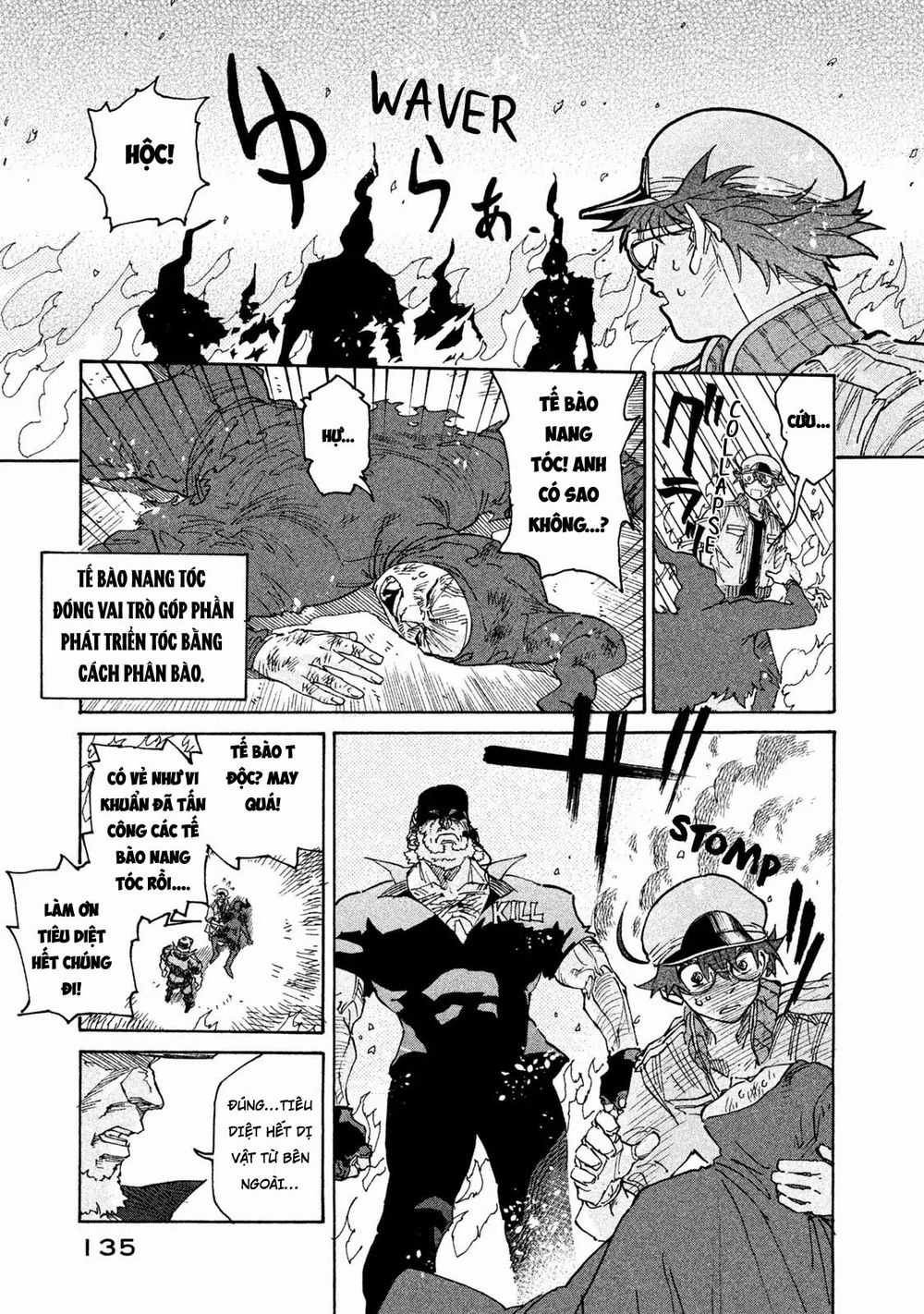 Hataraku Saibou Black Chapter 5 trang 8