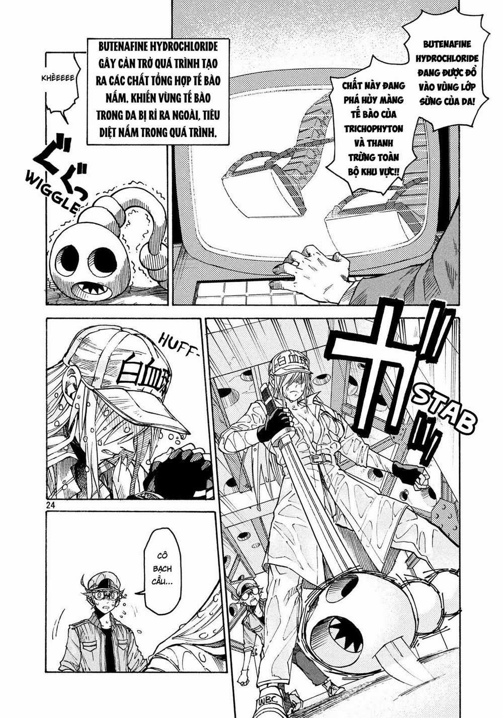 Hataraku Saibou Black Chapter 6 trang 23