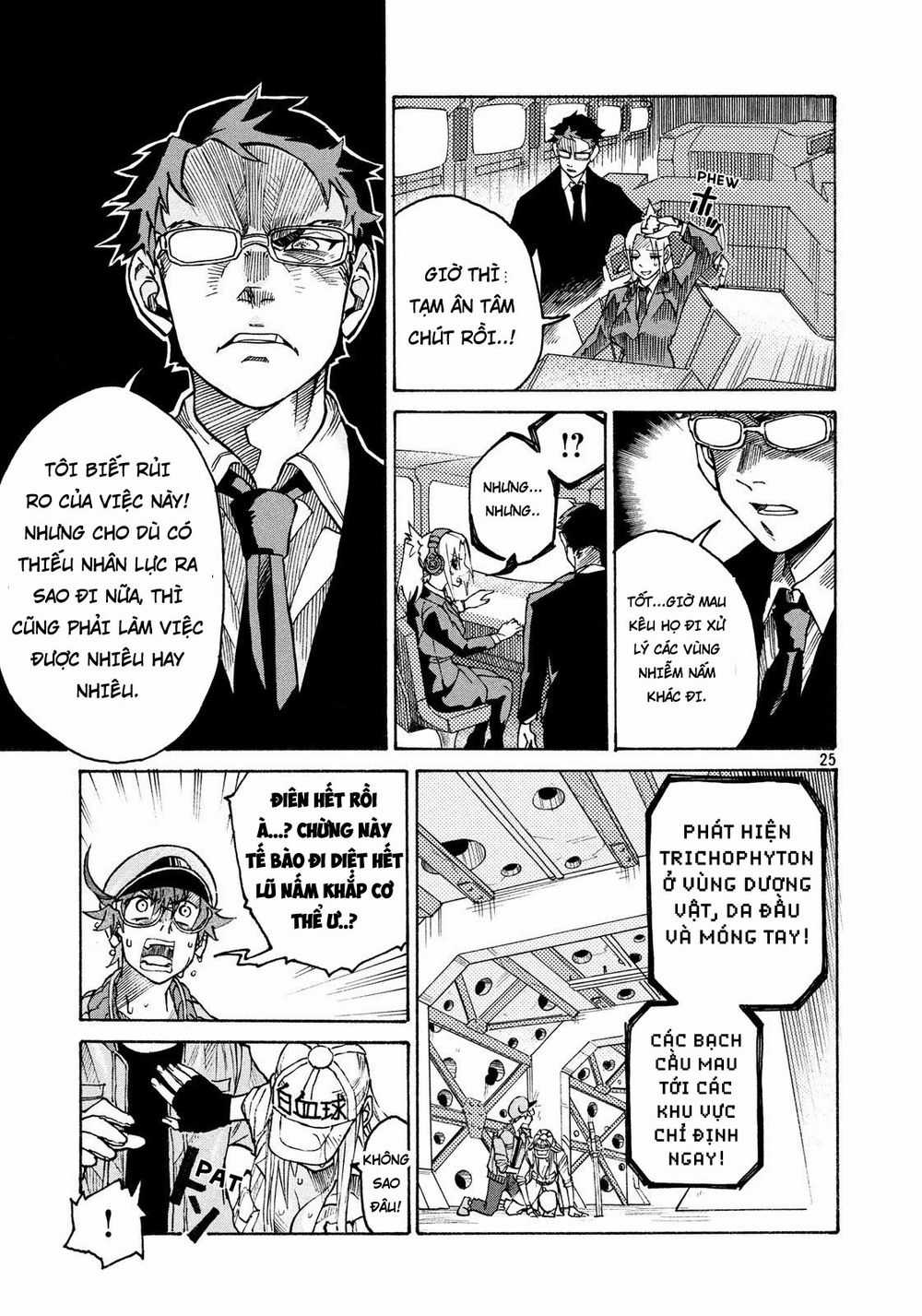 Hataraku Saibou Black Chapter 6 trang 24