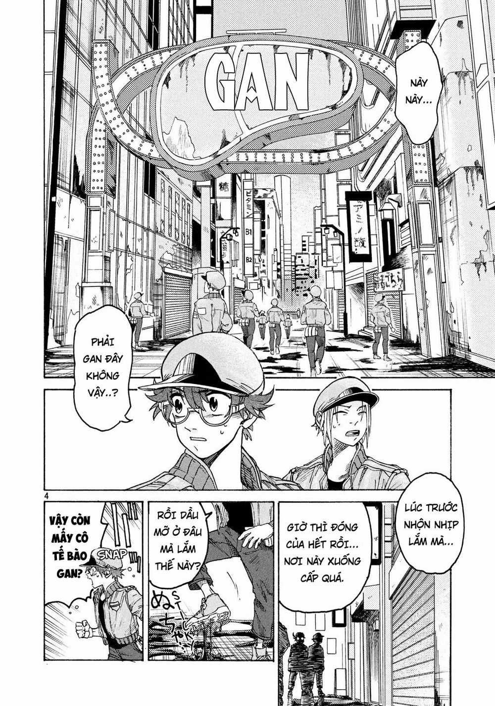 Hataraku Saibou Black Chapter 6 trang 3
