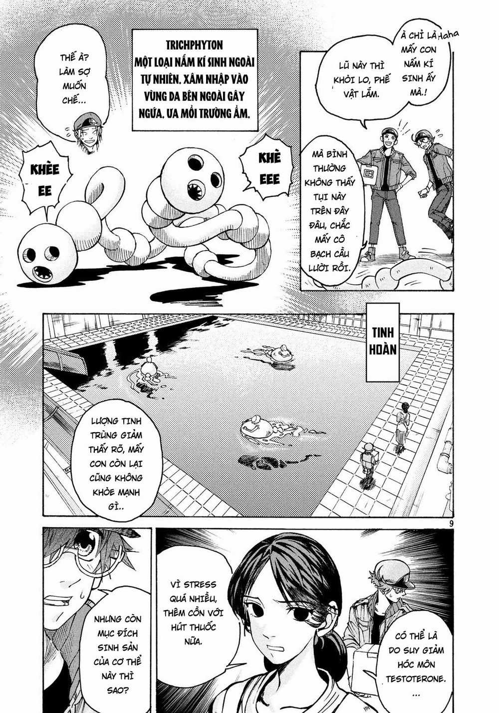 Hataraku Saibou Black Chapter 6 trang 8