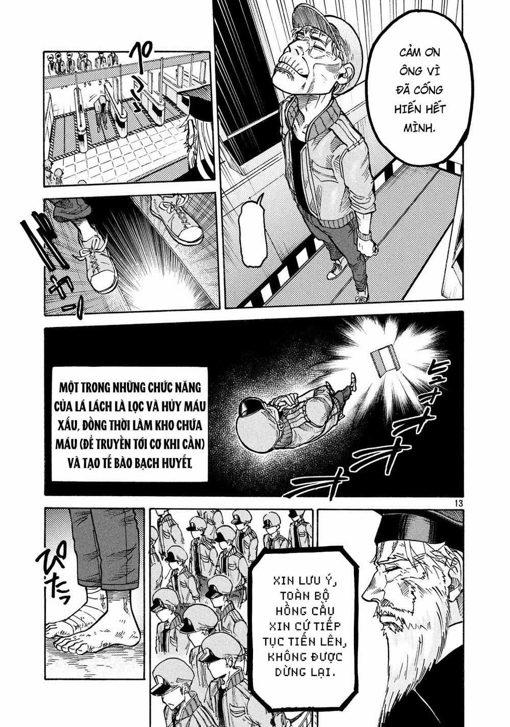 Hataraku Saibou Black Chapter 8 trang 12