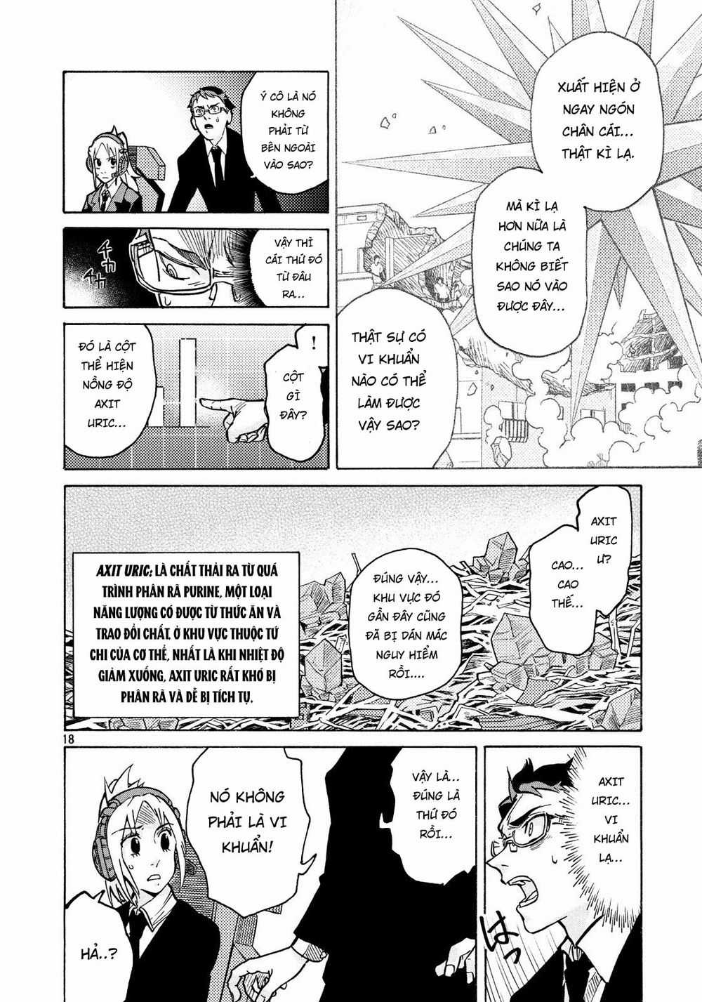 Hataraku Saibou Black Chapter 8 trang 17