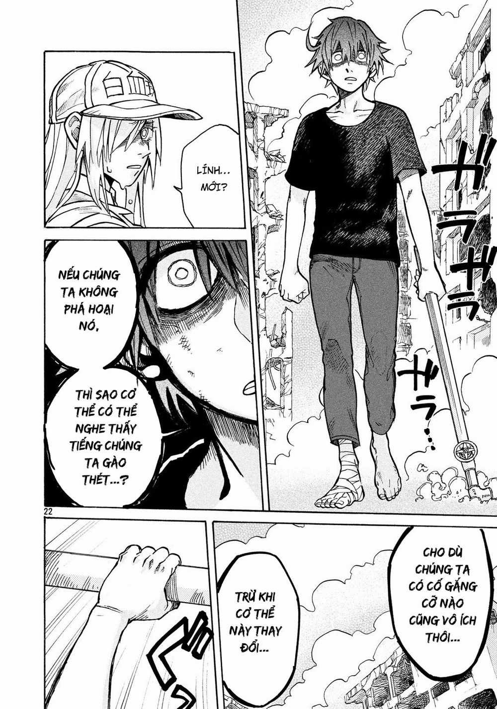 Hataraku Saibou Black Chapter 8 trang 21