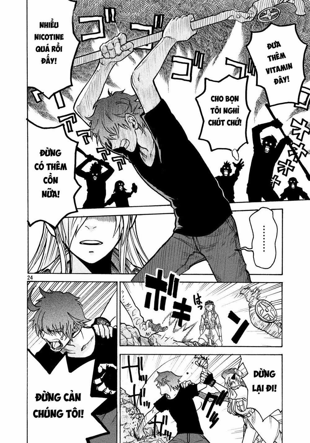 Hataraku Saibou Black Chapter 8 trang 23