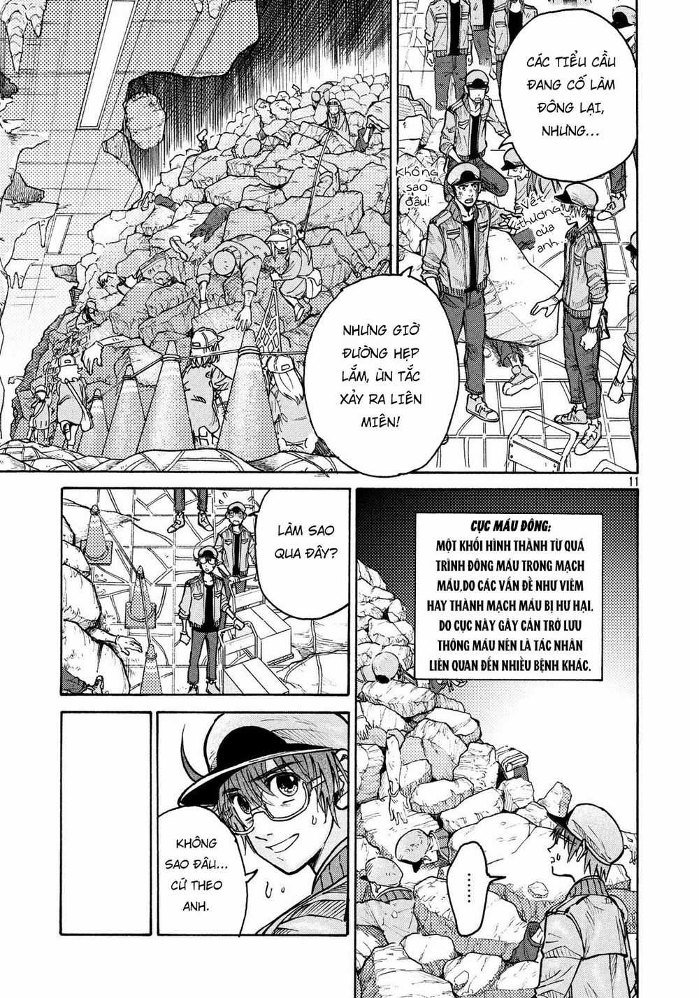 Hataraku Saibou Black Chapter 9 trang 11