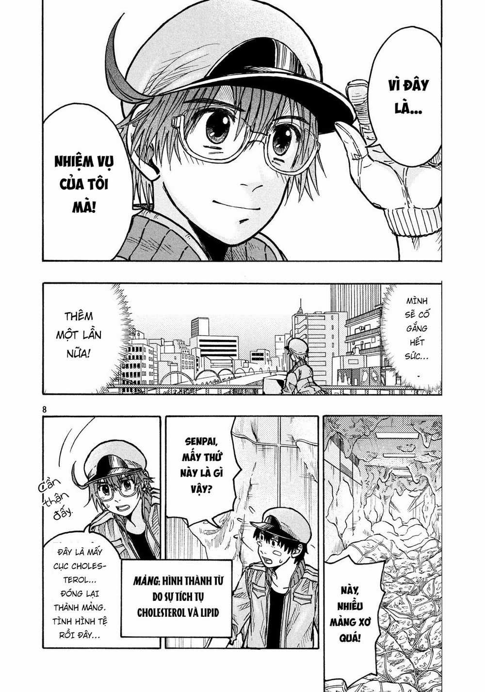 Hataraku Saibou Black Chapter 9 trang 8