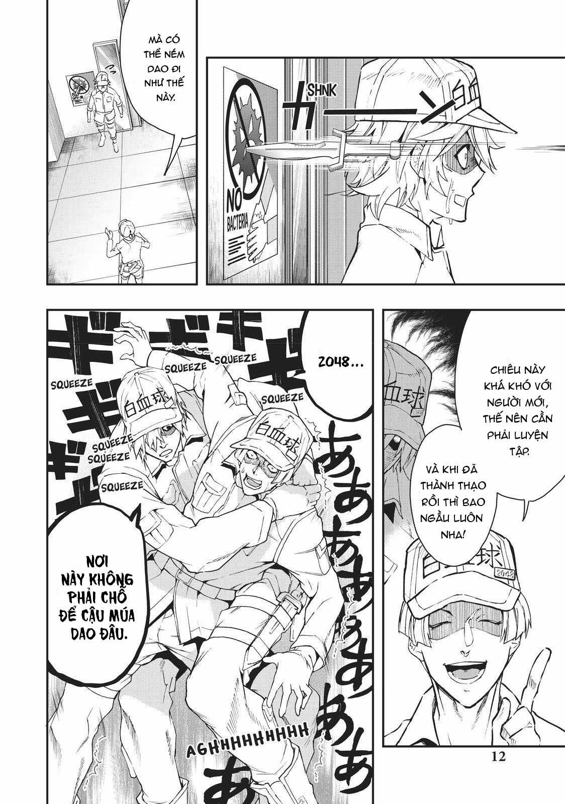 Hataraku Saibou: White Chapter 1 trang 12