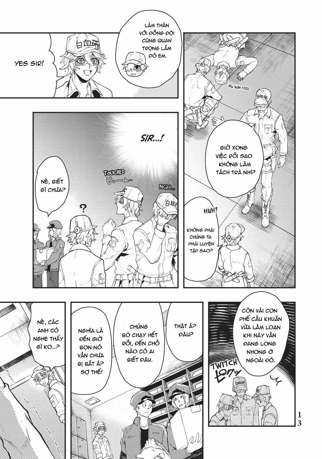 Hataraku Saibou: White Chapter 1 trang 13