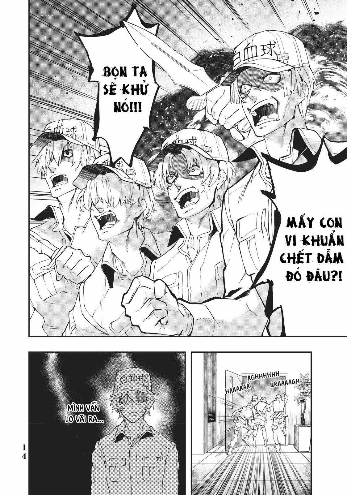 Hataraku Saibou: White Chapter 1 trang 14
