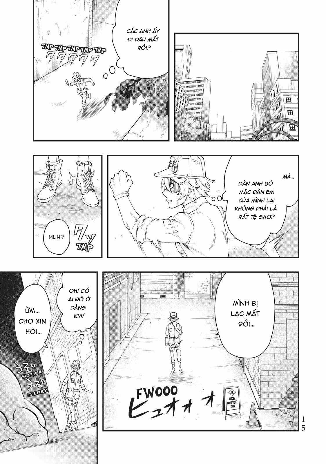 Hataraku Saibou: White Chapter 1 trang 15