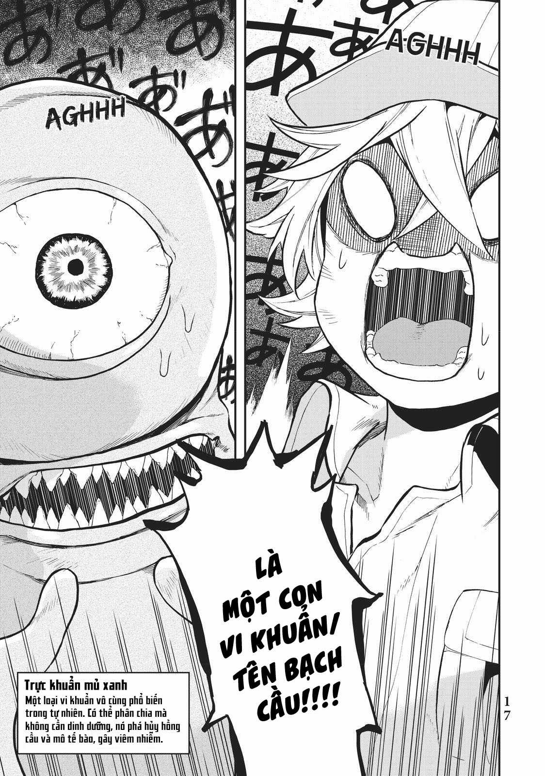 Hataraku Saibou: White Chapter 1 trang 17