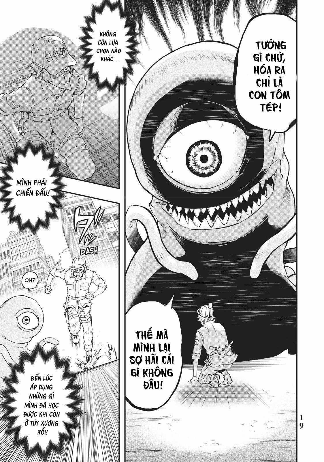 Hataraku Saibou: White Chapter 1 trang 19