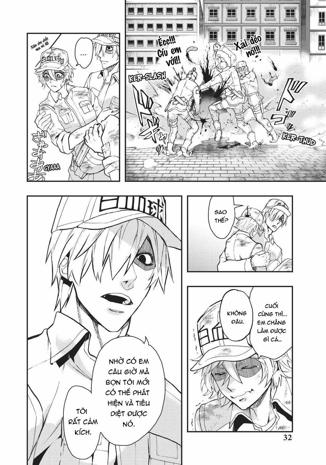 Hataraku Saibou: White Chapter 1 trang 30