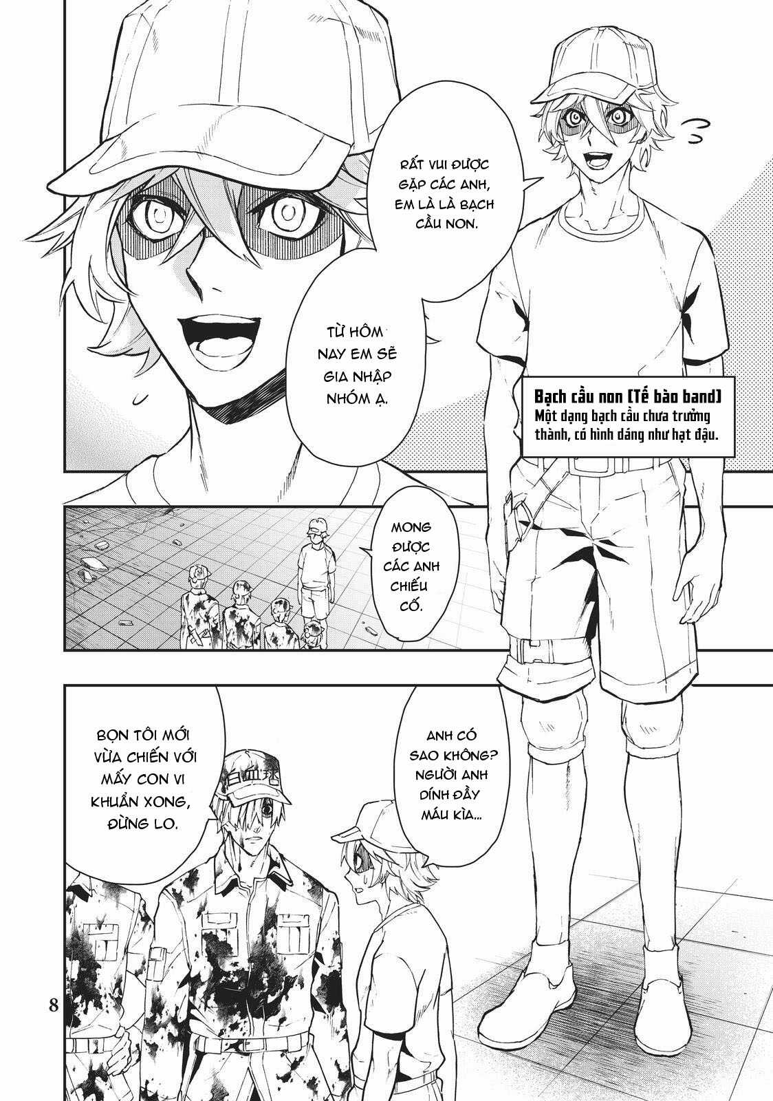 Hataraku Saibou: White Chapter 1 trang 8