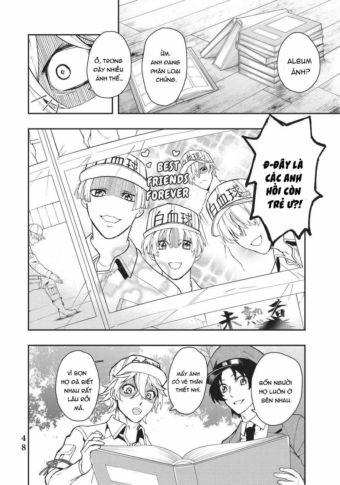 Hataraku Saibou: White Chapter 2 trang 12