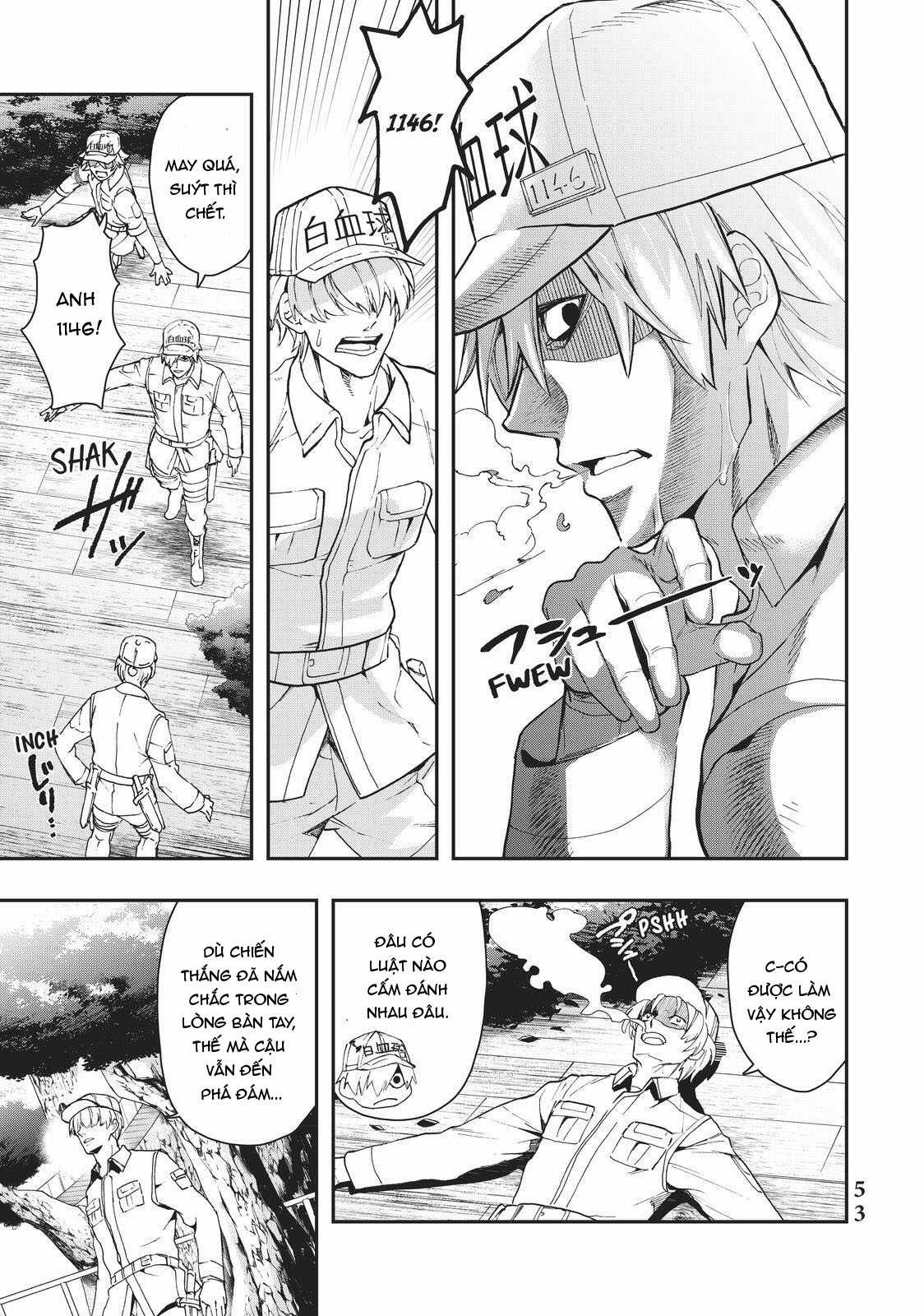 Hataraku Saibou: White Chapter 2 trang 17