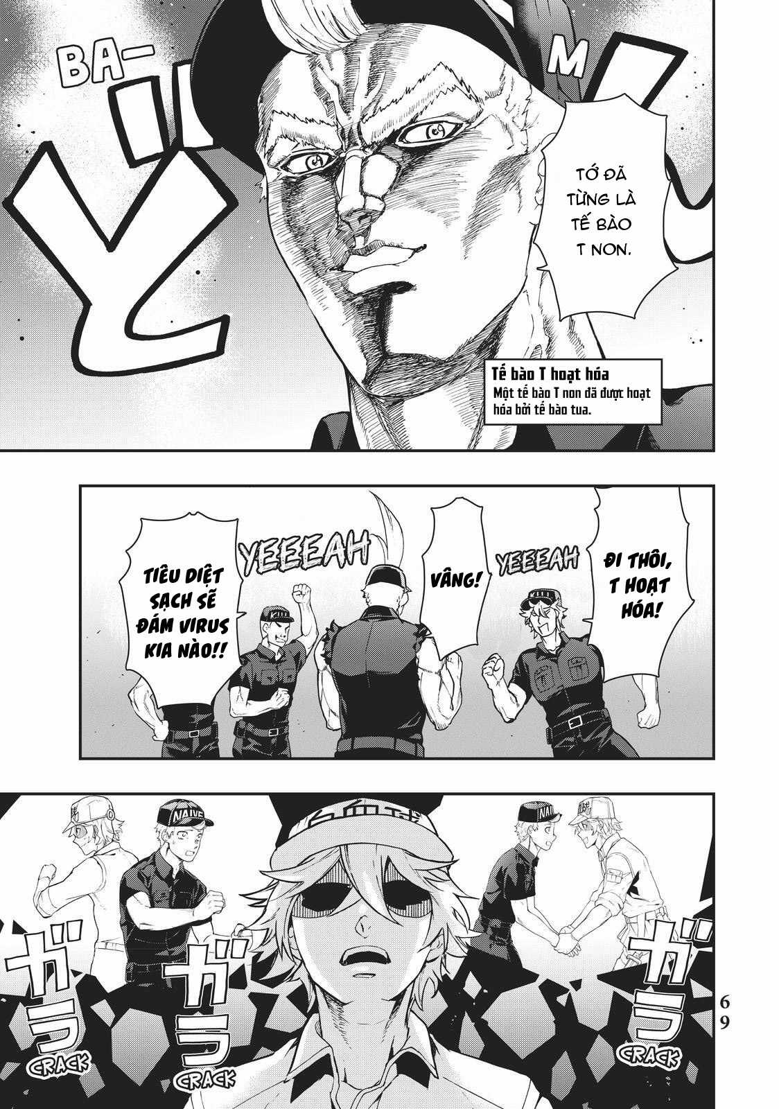 Hataraku Saibou: White Chapter 3 trang 10