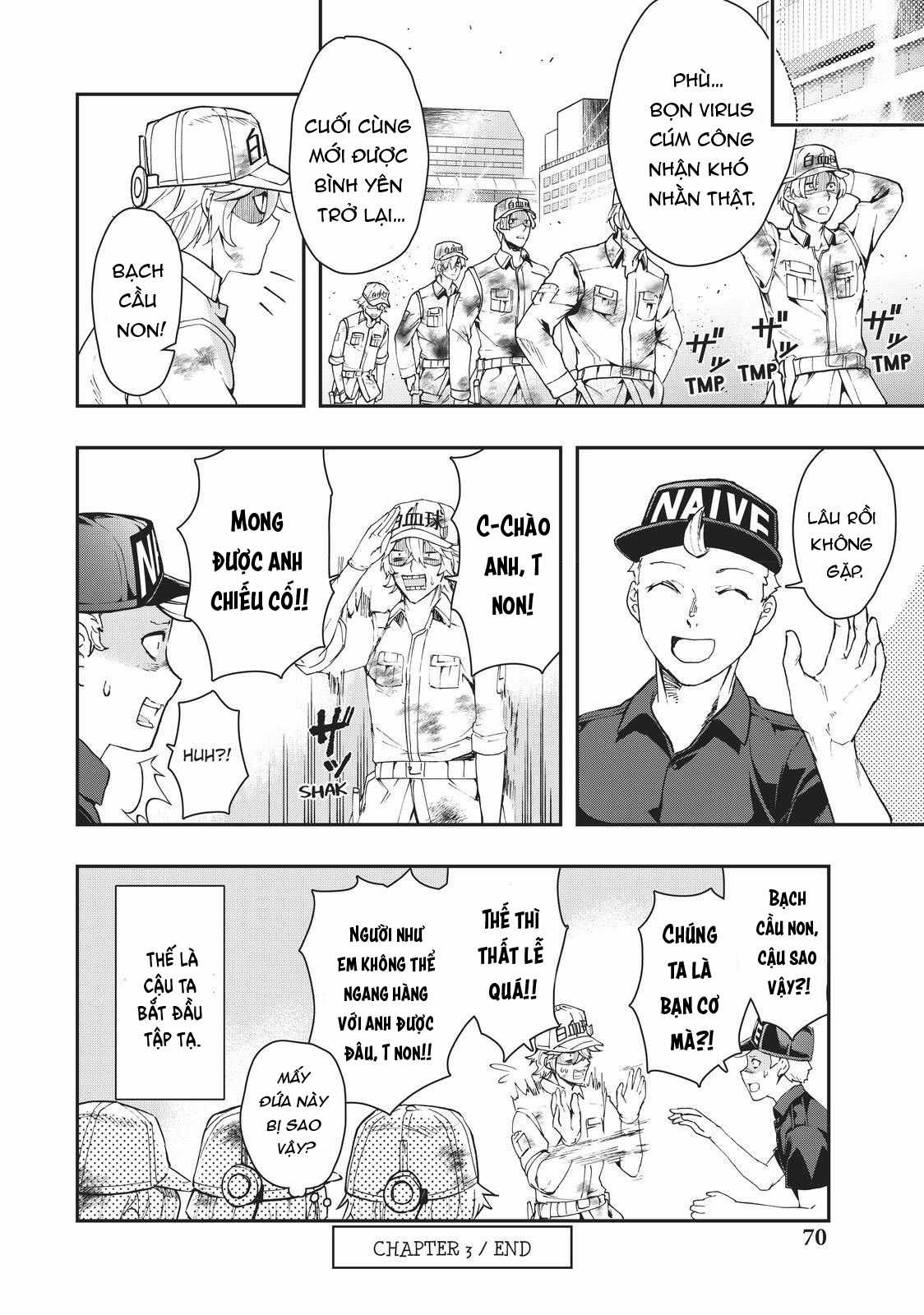 Hataraku Saibou: White Chapter 3 trang 11