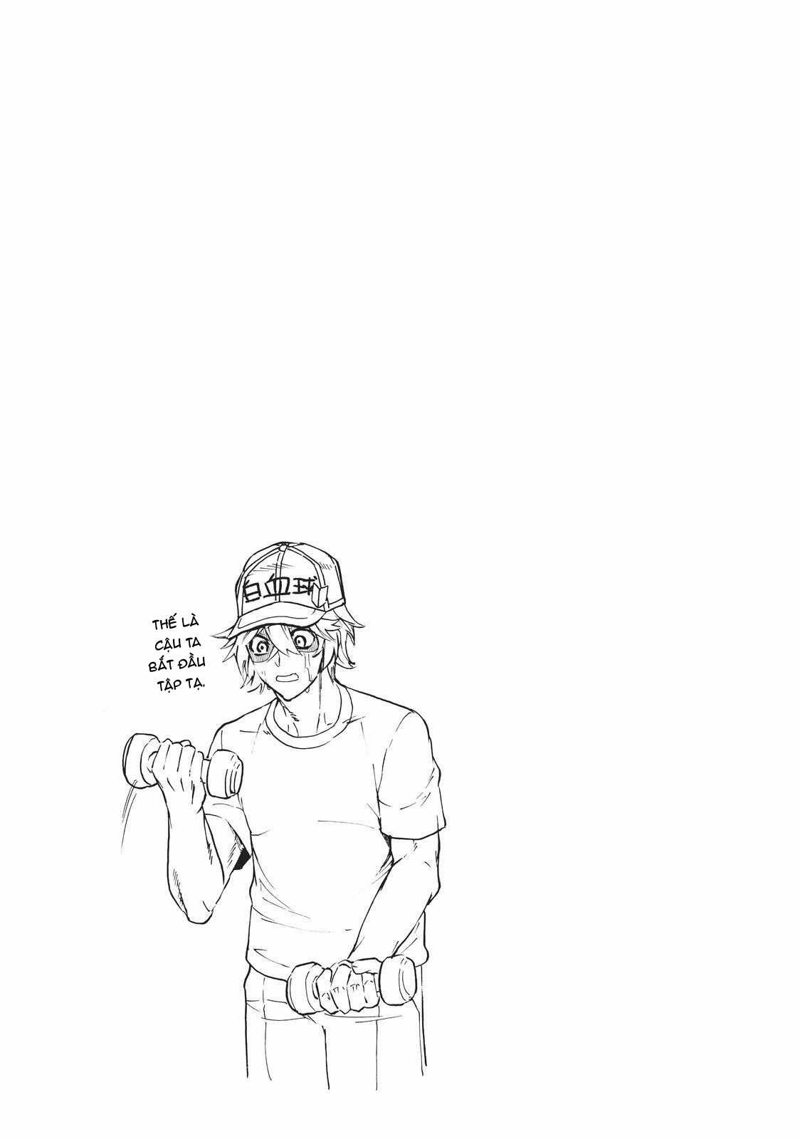 Hataraku Saibou: White Chapter 3 trang 12