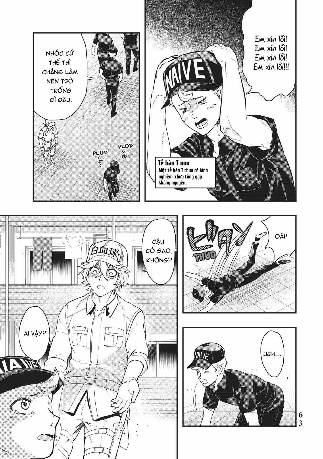Hataraku Saibou: White Chapter 3 trang 4