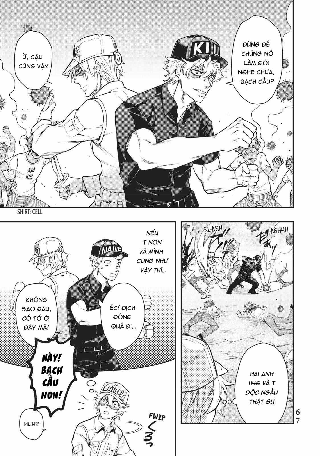 Hataraku Saibou: White Chapter 3 trang 8