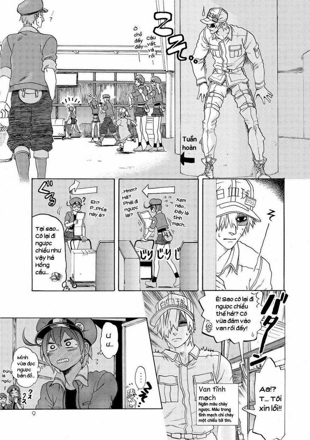 Hataraku Saibou! Chapter 10 trang 10